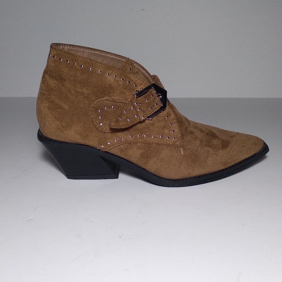 7 Seven Ankle Boots  pointed toe style came color cowboy boots  size 8 - Picture 6 of 6